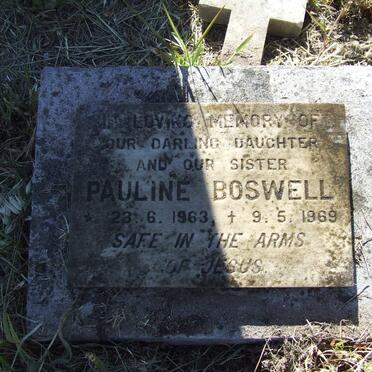 BOSWELL Pauline 1963-1969