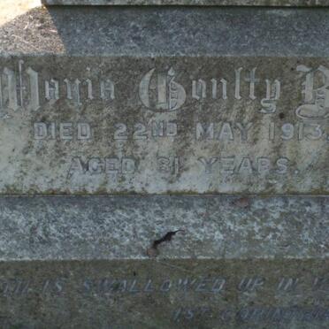 BOND Maria Gonlty -1913