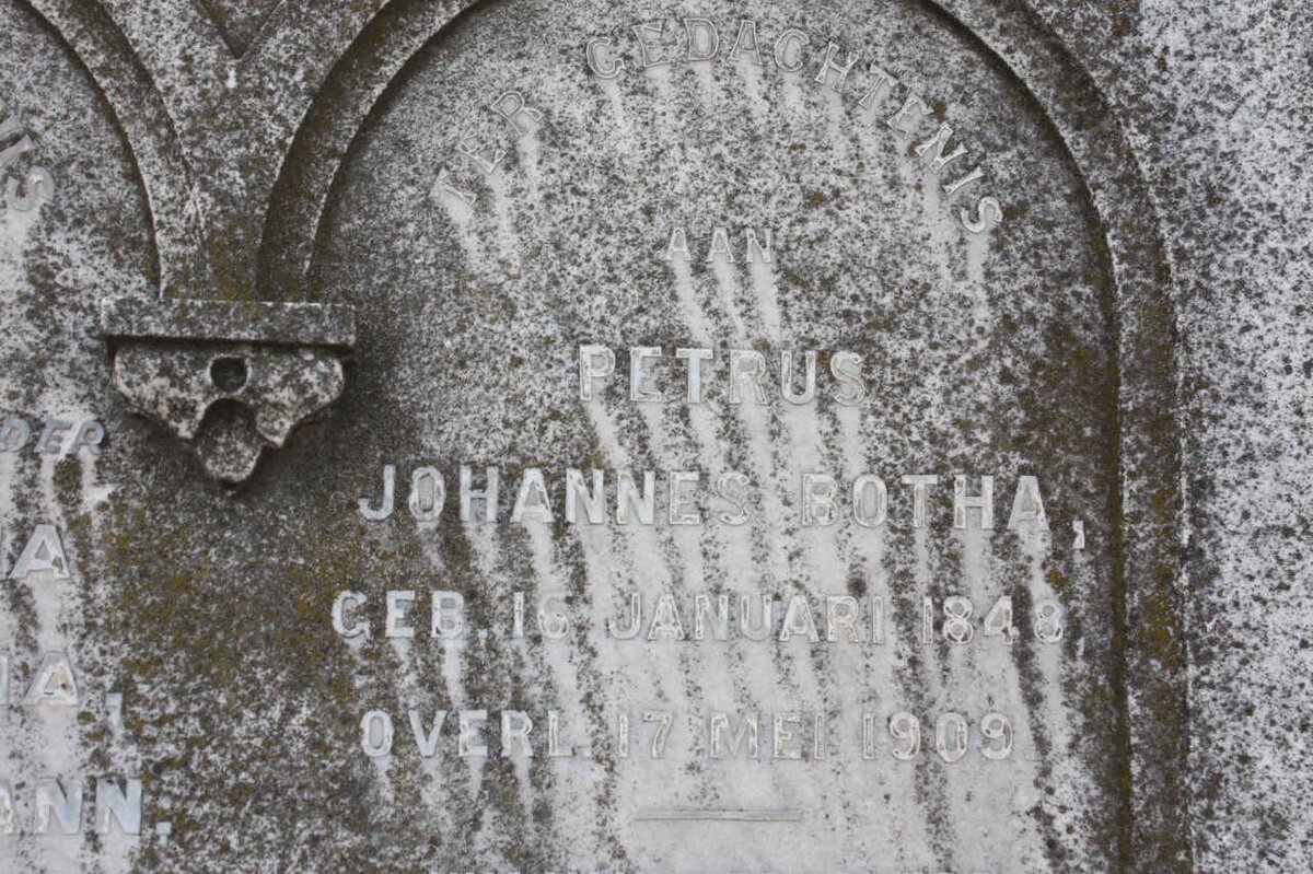 BOTHA Petrus Johannes 1848-1903