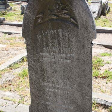 BOYD William 1838-1909 :: BOYD J.D. -1910 :: BOYD R.G. 1912 :: BOYD Alexander -1918