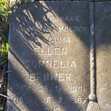 BRUWER Ellen Cornelia 1901-1967
