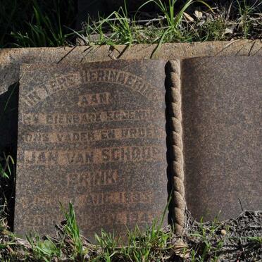 BRINK Jan van Schoor 1883-194?