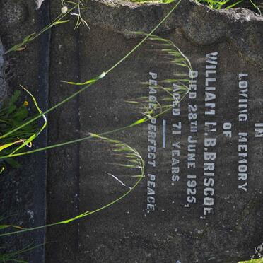 BRISCOE William H.B. -1925