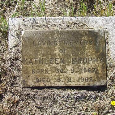BROPHY Kathleen 1967-1968