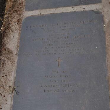 BROOT Leonard Endersby -? :: BROOT Anne Eleanor -? :: ? Maria -1863