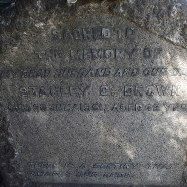 BROWN Stanley C. -1951