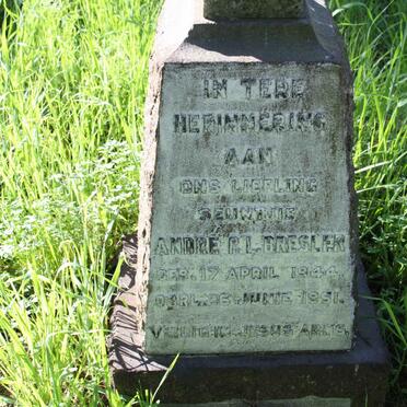 BRESLER Andre P.L. 1944-1951