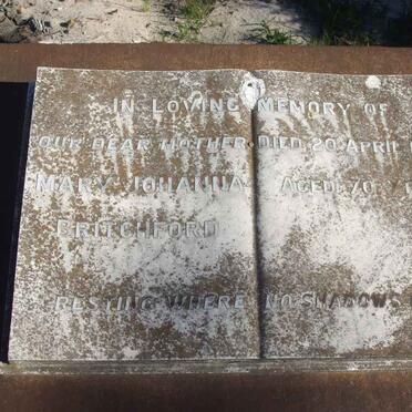 BRITCHFORD Mary Johanna -1957