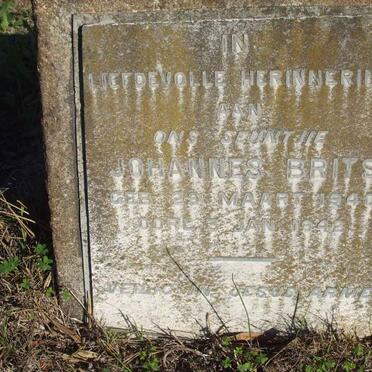 BRITS Johannes 1940-1942