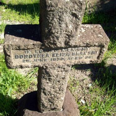 BRANSBY Dorothea Eliza -1930