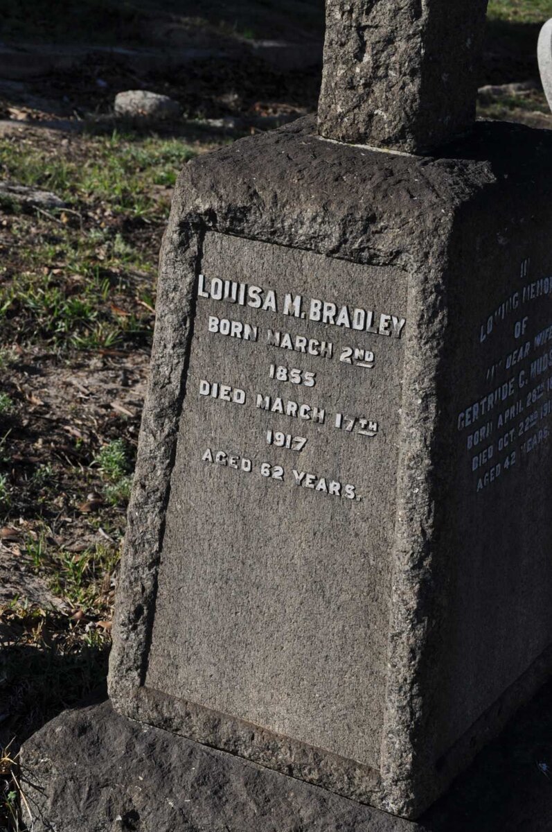 BRADLEY Louisa M. 1855-1917