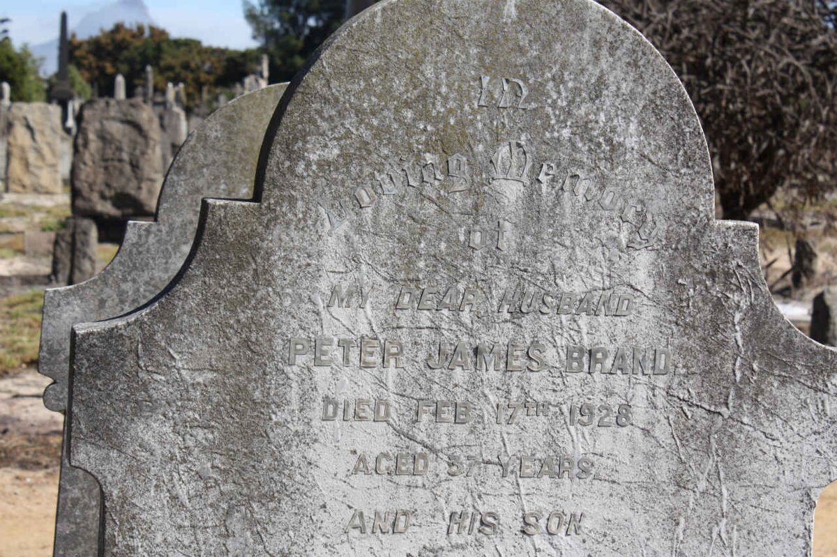 BRAND Peter James -1928