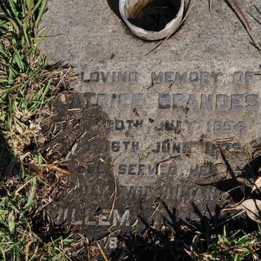 BRANDES ?atrice 1894-197?