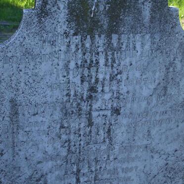 BRIGGS William 1824-1897 :: RENNIE Sarah  -1907