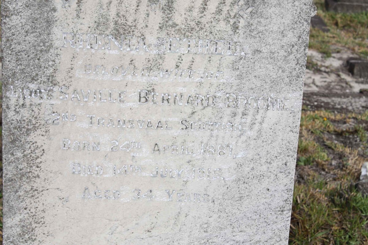 BROOME Rhenia Ethel 1881-1915