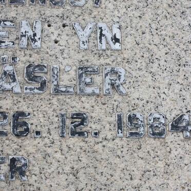 BRäSLER Sebastiaan Valentyn van Reenen 1909-1984 :: BERRY Helen Agnes Georgina nee BRäSLER 1932-1982