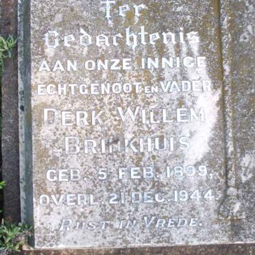 BRINKHUIS Derk Willem 1899-1944