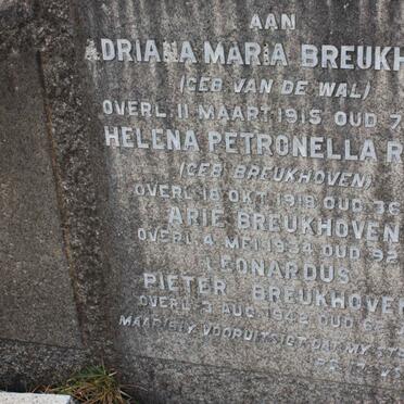 BREUKHOVEN Arie -1934