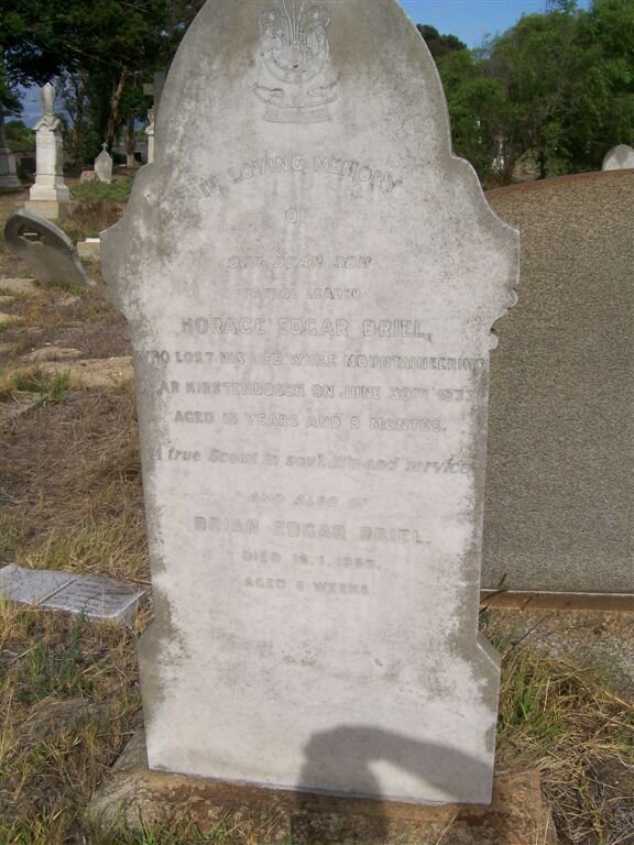 BRIEL Horace Edgar -1933 :: BRIEL Brian Edgar -1958