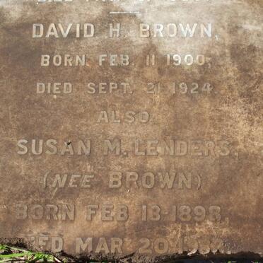 BROWN :: LENDERS :: PALMER