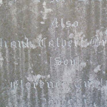 BROWN L.I.M. &amp; Lydia :: BROWN Frank Calvert :: BROWN Florence Emily :: BROWN Maria Jemina  