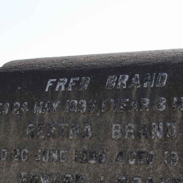 BRAND Fred -1895 