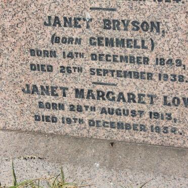 BRYSON :: GEMMELL :: LOW