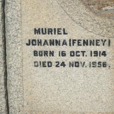 ? Muriel Johanna  nee FENNEY 1914-1956