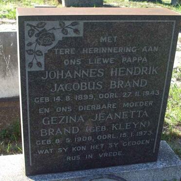 BRAND :: VAN ZYL :: KLEYN 