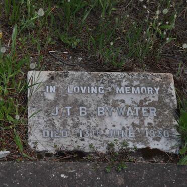 BYWATER J.T.B. -1930