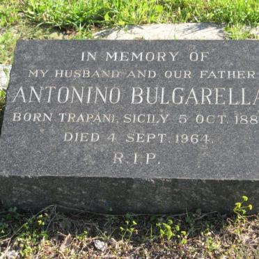 BULGARELLA Antonino 1888-1964