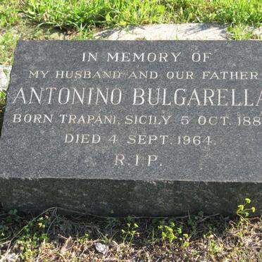 BULGARELLA Antonino 1888-1964