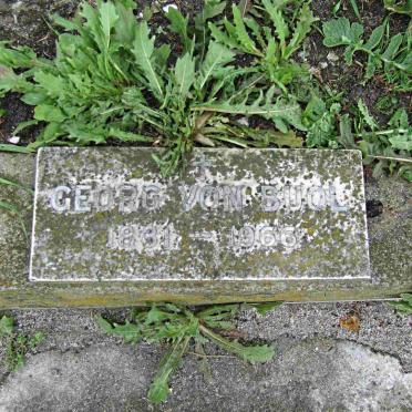 BUOL Georg, von 1881-1966