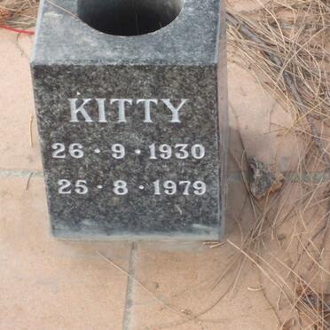 BURGER Kitty 1930-1979