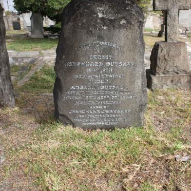 BUYSKES Egbert Andries -1922 :: BUYSKES Gerrit Marquard 1869-1911 :: BUYSKES John Henri -1931 