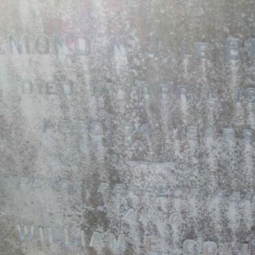 BLANC Armond N.J., le -1918