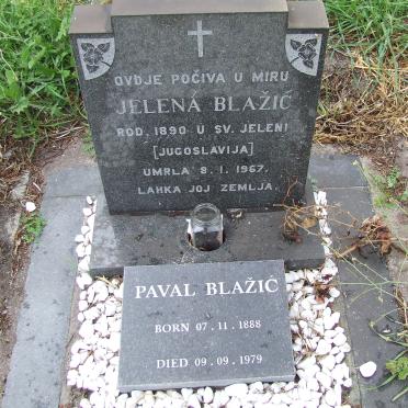 BLAŽIĆ Paval 1888-1979 &amp; Jelena 1890-1967