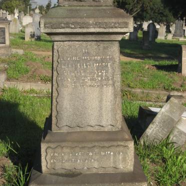 BLACK Gabrielle Marie Louise 1867-1923