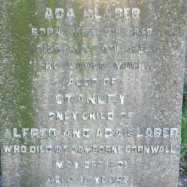 BLABER Ada 1859-1931 :: BLABER Stanley -1901