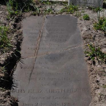 BLORE John 1785-1842 &amp; Mary Elizabeth 1784-1861 :: SMITH Georgina 1818-1846 :: BLORE Thomas Tamplin 1824-1855