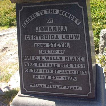 BLAKE :: WELLS :: LOUW :: PUZEY 