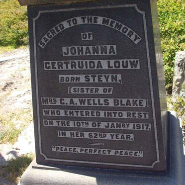 BLAKE :: WELLS :: LOUW :: PUZEY 