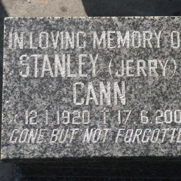 CANN Stanley 1920-2004