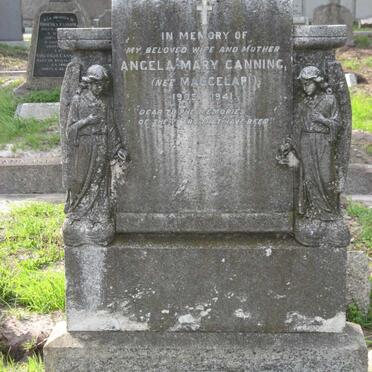 CANNING Angela Mary nee MACCELARI 1905-1941