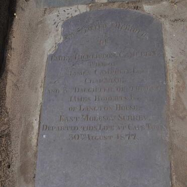 CAMPBELL Emily Bickerton nee ROBERTS -1877