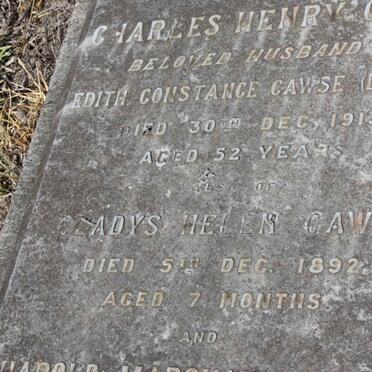 CAWSE Gladys Helen -1892