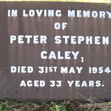 CALEY Peter Stephen -1954[2]