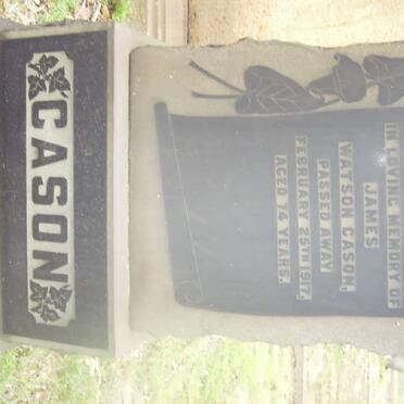 CASON James Watson -1917