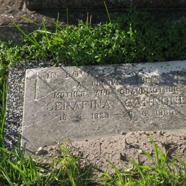 CANNONE Serafina 1923-1980