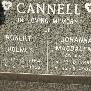 CANNELL Robert Holmes 1864-1953 &amp; Johanna Magdalena CELLIERS 1899-1982, KITLEY Christian 1971-1992_2